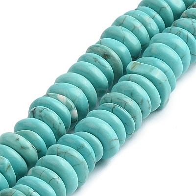 Natural Howlite Beads Strands G-H087-A01-01-1