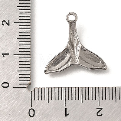 Anti-Tarnish 304 Stainless Steel Pendants STAS-M075-19P-1