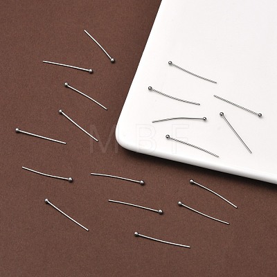 304 Stainless Steel Ball Head Pins X-STAS-M010-25mm-01-1