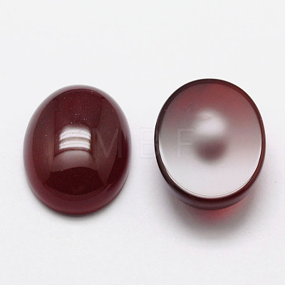 Natural Agate Cabochons G-K021-30x22mm-01-1