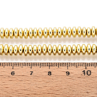 Electroplate Non-magnetic Synthetic Hematite Bead Strands G-Q465-11G-1