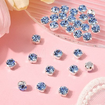 Preciosa® MAXIMA Crystal in Sew-On Cup Y-PRC-SS29-30020-S-1