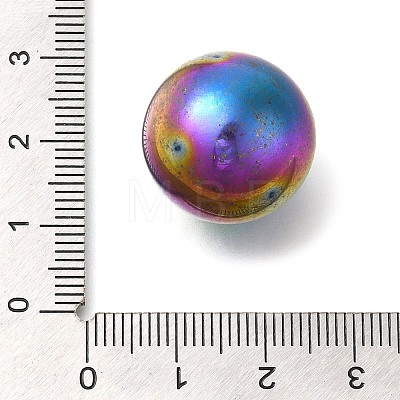 Synthetic Magnetic Hematite Sphere Beads G-C154-02RC-1