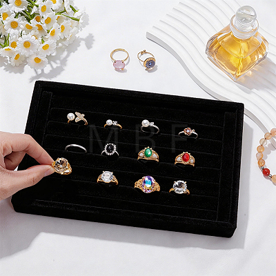 Velvet Ring Organizer Display Trays ODIS-SP0002-20A-1