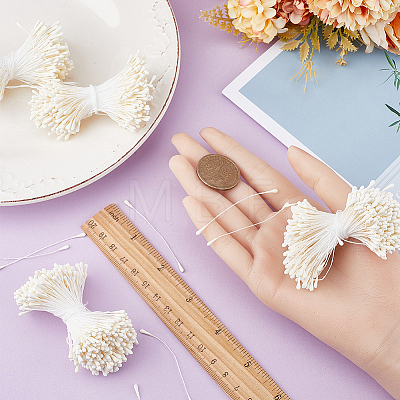6Bundles Gypsum Artificial Flower Heart Core DIY-GF0014-11B-1