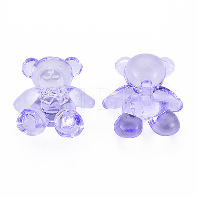 Transparent Acrylic Beads MACR-S373-71-B06-1