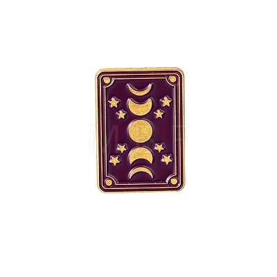 Wiccan Tarot Witch Enamel Pins PW-WG71224-05-1