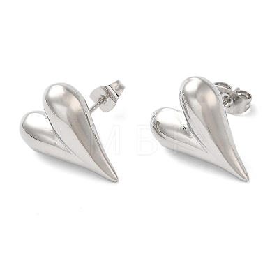 Brass Stud Earrings for Women EJEW-B057-08P-1