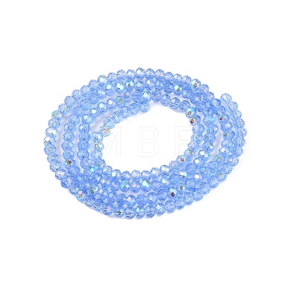 Electroplate Glass Beads Strands EGLA-A044-T1mm-L14-1