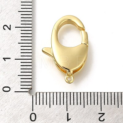 Rack Plating Brass Spring Gate Rings KK-Z086-53G-06-1