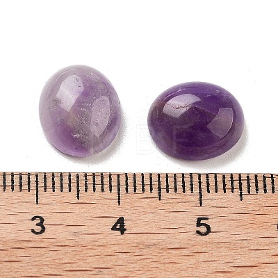 Natural Amethyst Cabochons G-G145-01A-18-1