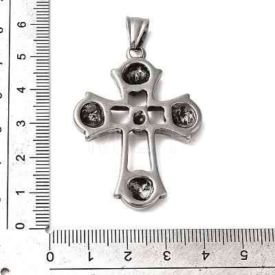 304 Stainless Steel Pendants STAS-Z067-05G-1