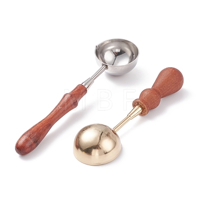 Brass/Iron Wax Sealing Stamp Melting Spoon TOOL-XCP0001-56-1