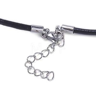 Polyester Cord Necklace Making NJEW-P227-01P-B-1