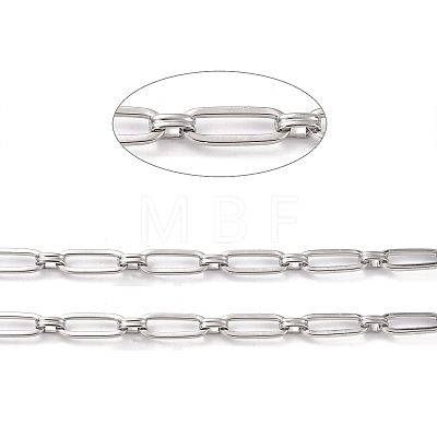 Tarnish Resistant 304 Stainless Steel Link Chains CHC-C020-06P-01-NR-1