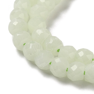 Synthetic Luminous Stone Beads Strands G-C086-01B-08-1