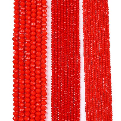 Opaque Solid Color Imitation Jade Glass Beads Strands EGLA-A044-P2mm-D22-1