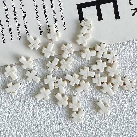 Synthetic Howlite Beads G-V001-001B-1