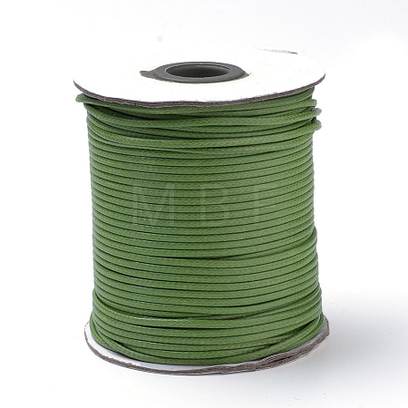Braided Korean Waxed Polyester Cords YC-T002-0.8mm-124-1