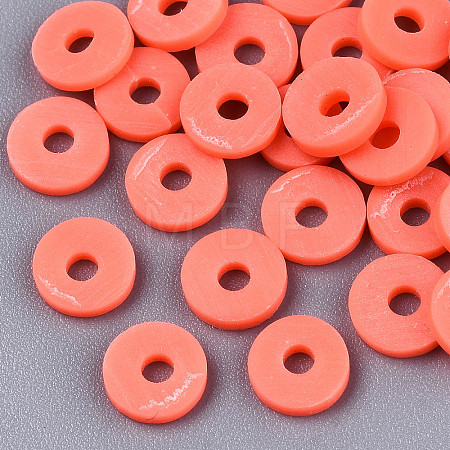Handmade Polymer Clay Beads LS-X-CLAY-Q251-6.0mm-72-1