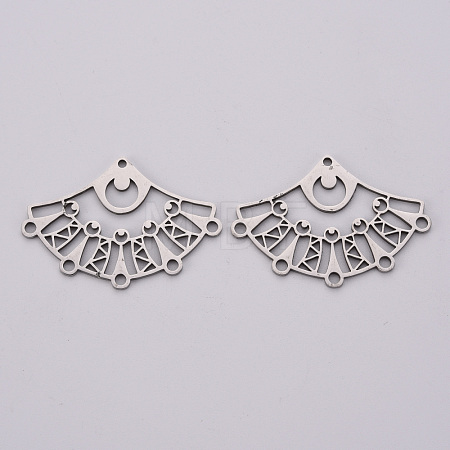 Tarnish Resistant 201 Stainless Steel Chandelier Components Links STAS-T056-LA309-1-1
