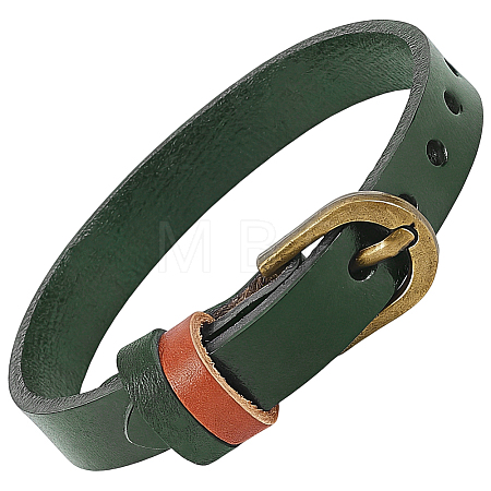 Cowhide Cord Bracelets BJEW-WH20005-008AB-02-1