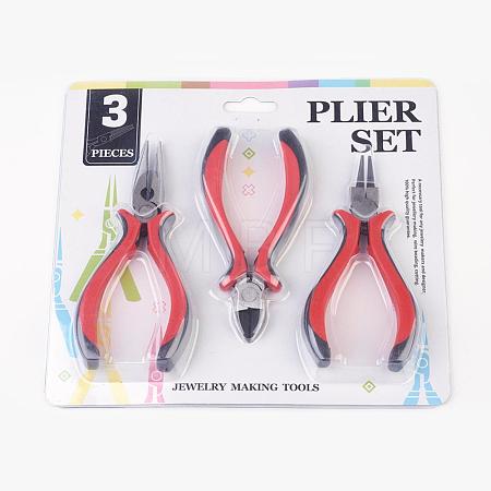 Iron Jewelry Tool Sets: Round Nose Pliers PT-R009-04-1
