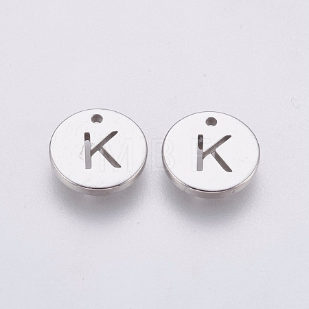 Non-Tarnish 304 Stainless Steel Charms STAS-P212-15P-17-1
