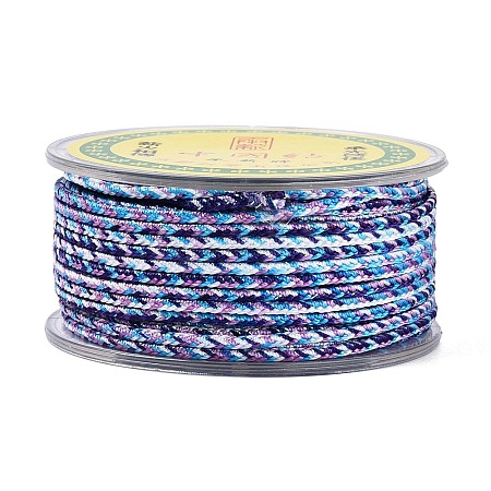 11M Braided Nylon Chinese Knot Cord WCOR-B001-2mm-15-1