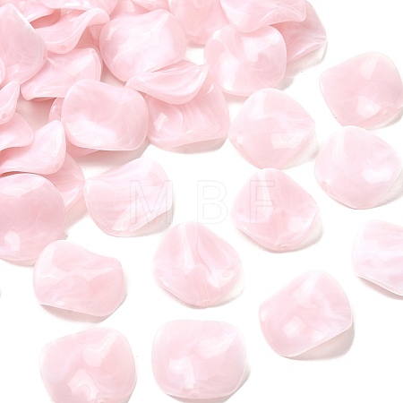 Opaque Acrylic Imitation Gemstone Beads OACR-G061-01G-1