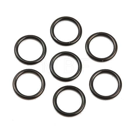 Ion Plating(IP) 304 Stainless Steel Closed Jump Rings STAS-G393-06B-15-1