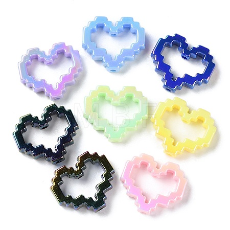 UV Plated Acrylic Beads SACR-G034-02-1