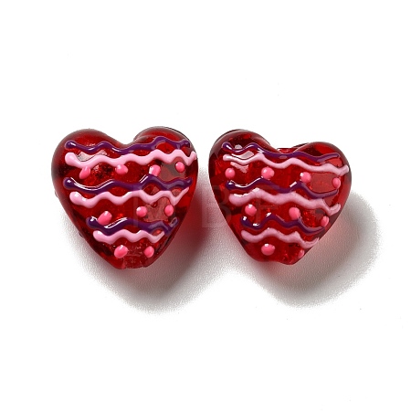 Handmade Lampwork Beads LAMP-E025-01C-1