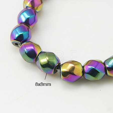 Magnetic Synthetic Hematite Beads Strands G-S043-1-1