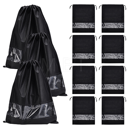 Dustproof Non-woven Fabrics Shoes Storage Pouches ABAG-WH0039-70-1