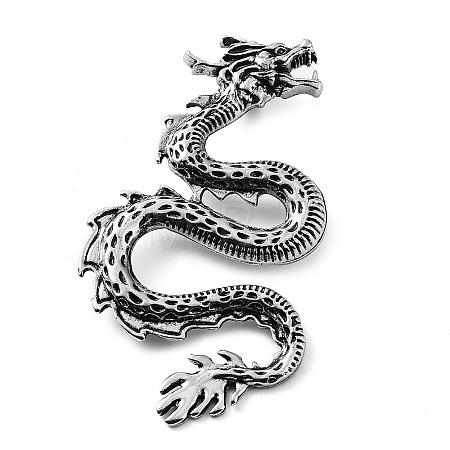 Tibetan Style Alloy Pendants TIBE-L012-039AS-01-1