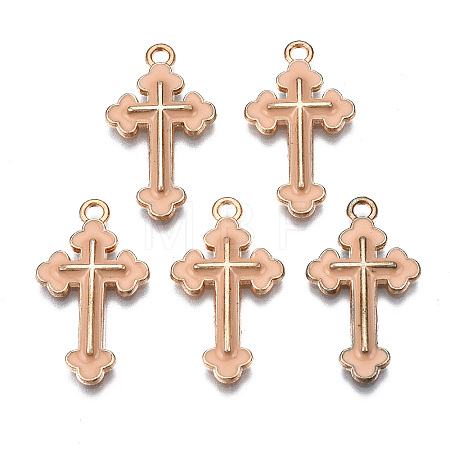 Alloy Enamel Pendants ENAM-S121-059J-1