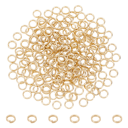 200Pcs Rack Plating Brass Split Rings KK-BC0013-85A-1