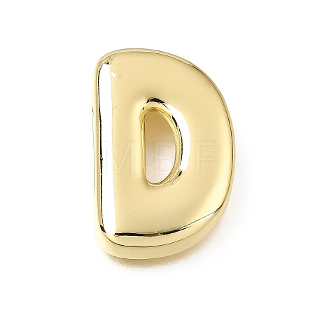Brass Slide Charms KK-Z163-01G-D-1