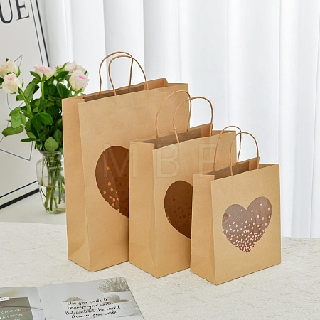 Folding Cardboard Paper Gift Tote Bags PW-WG64806-02-1