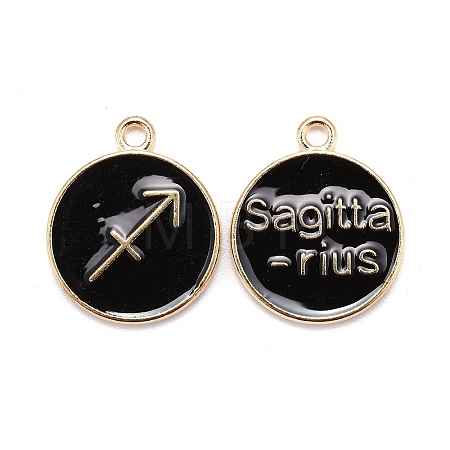 Alloy Enamel Pendants LS-ENAM-S124-01A-08F-1