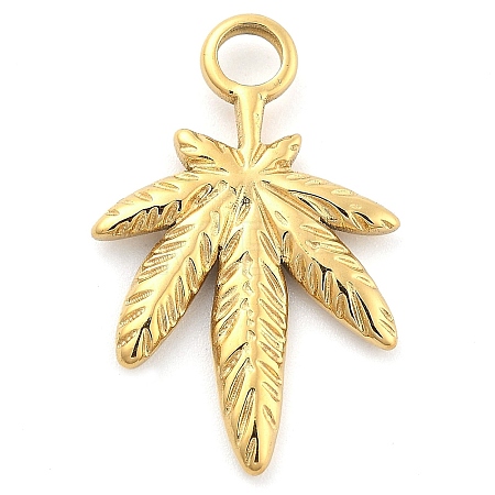 Ion Plating(IP) 304 Stainless Steel Pendants STAS-P379-02A-G-1