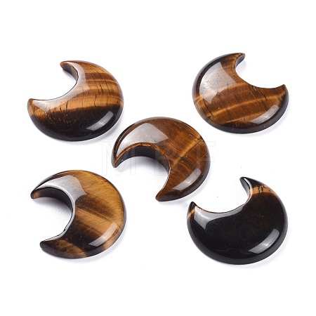 Natural Tiger Eye Cabochons G-P440-A04-1