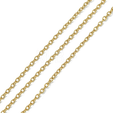 304 Stainless Steel Cable Chains CHS-R003-0.4mm-G-1