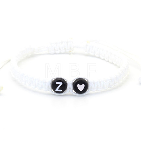 Resin Beads Braided Bead Bracelets FS-WG7326D-26-1