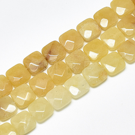 Natural Topaz Jade Beads Strands X-G-S357-D02-12-1