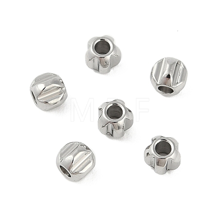 Non-Tarnish 304 Stainless Steel Beads STAS-C108-08B-P-1