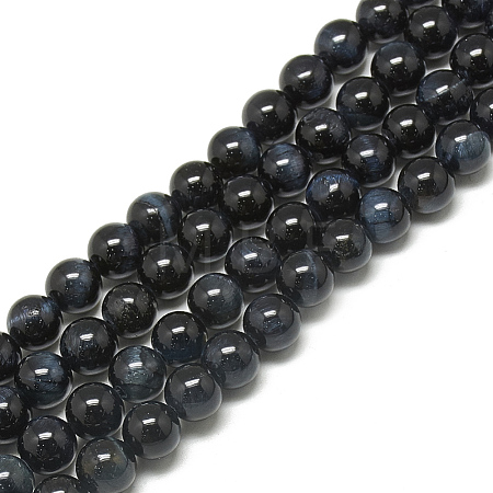 Natural Tiger Eye Beads Strands G-S300-6mm-107F-1