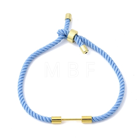 3MM Round Nylon Milan Cord Necklaces Making BJEW-H642-01G-32-1