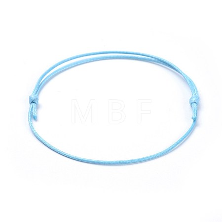 Eco-Friendly Korean Waxed Polyester Cord Bracelet Making BJEW-JB04256-09-1